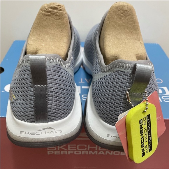 Skechers GOwalk Air Twirl White Sneakers - Picture 5 of 9